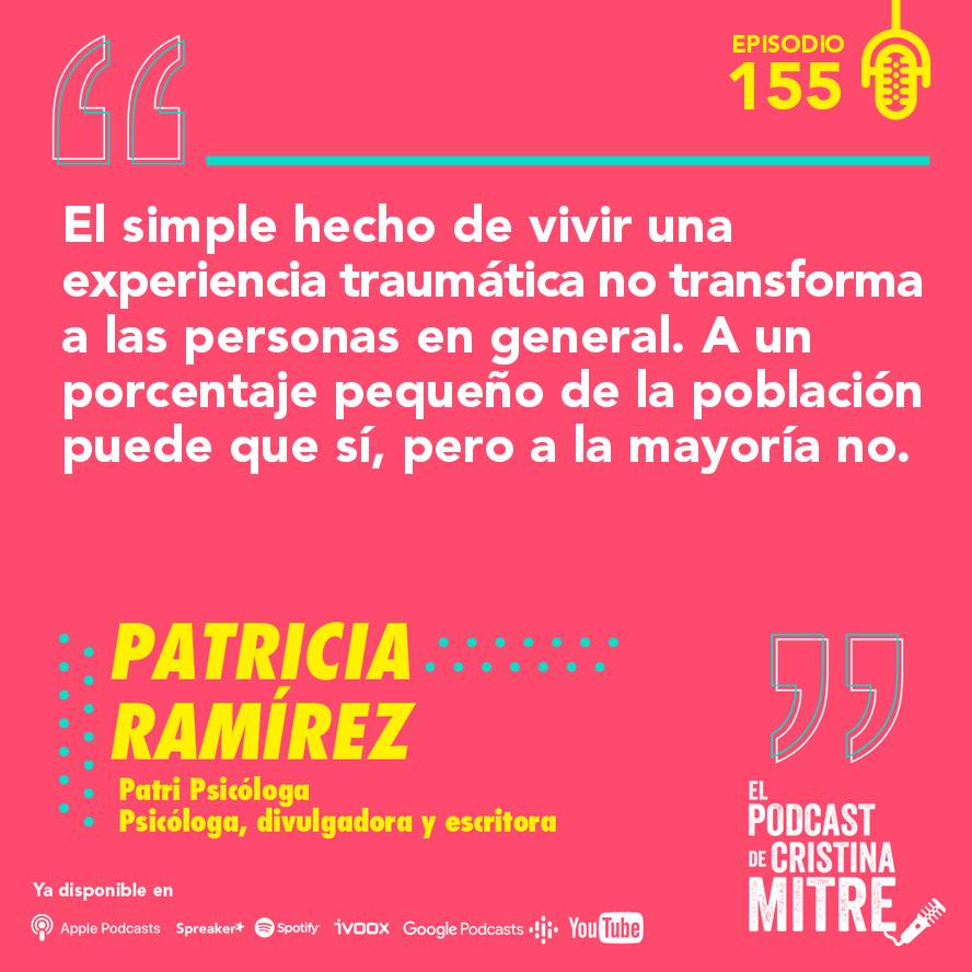 Patricia Ramírez Cristina Mitre adversidad