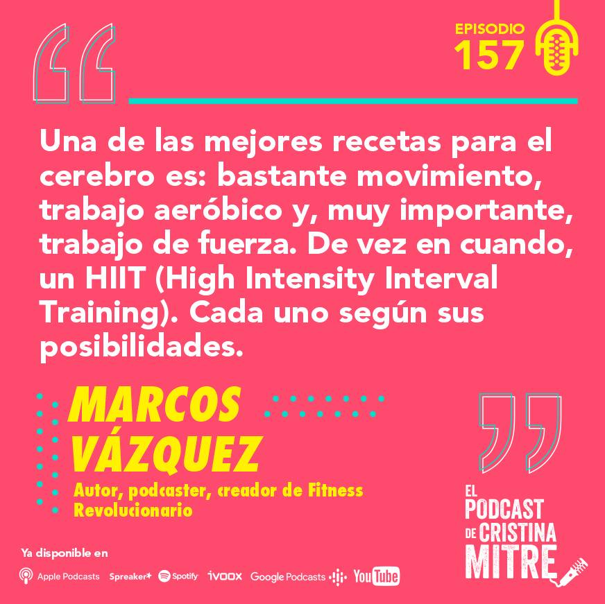 podcast Cristina Mitre Marcos Vázquez cerebro saludable