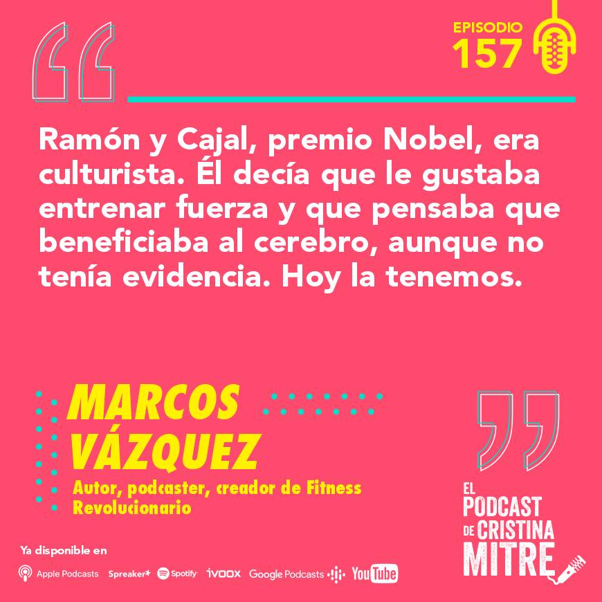 podcast Cristina Mitre Marcos Vázquez cerebro entrenamiento