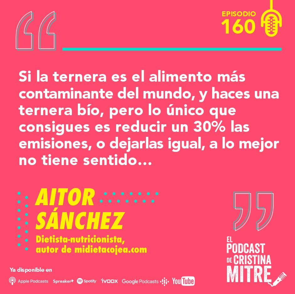 Aitor Sanchez sostenibilidad nutrición Cristina Mitre Bío